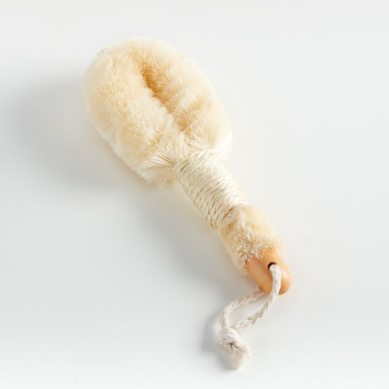 Sisal Body Brush + Reviews | Crate & Barrel | Crate & Barrel