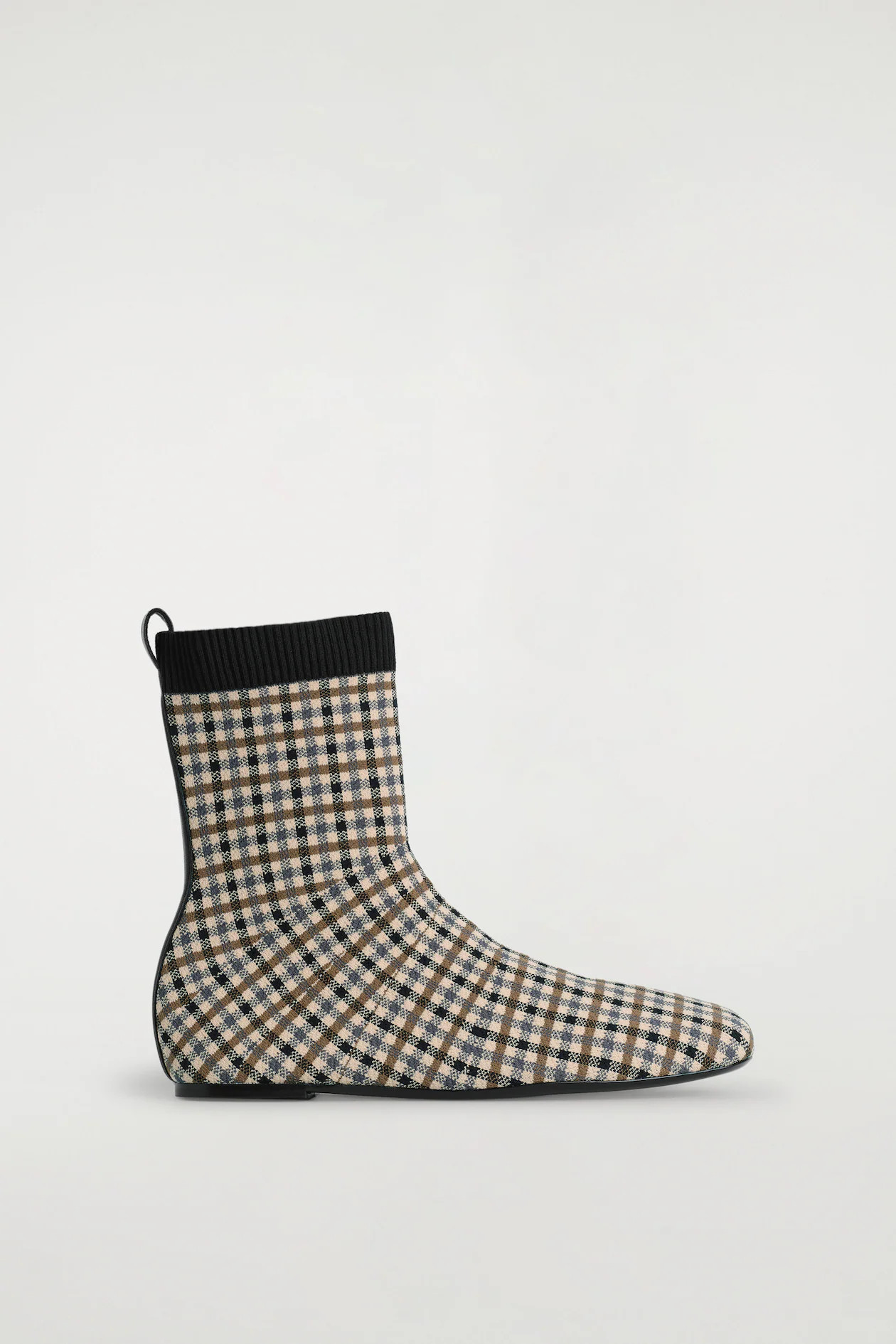 CHECKED KNITTED SOCK BOOTS | COS UK