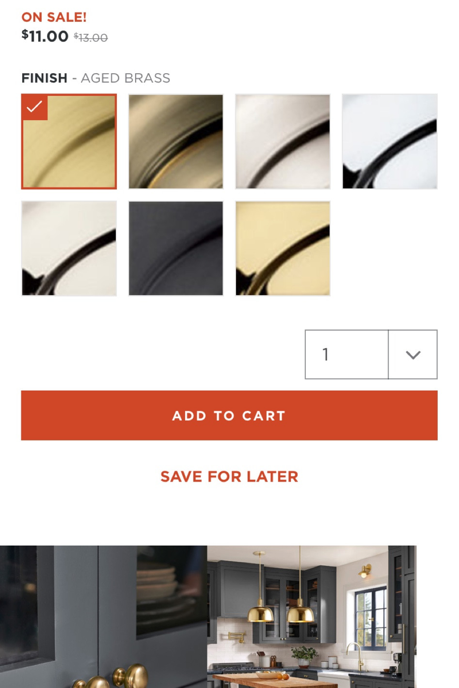 Rejuvenation seasonal sale! Hardware alert!

#LTKsalealert #LTKhome #LTKunder50