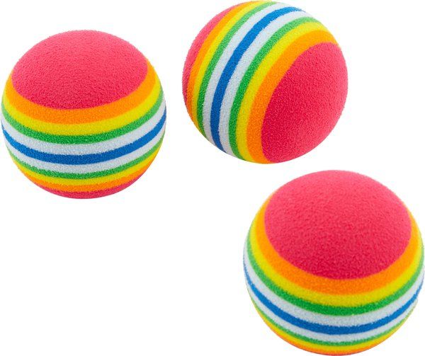 SMARTCAT Toy Box Balls, Color Varies, 3 Pack - Chewy.com | Chewy.com