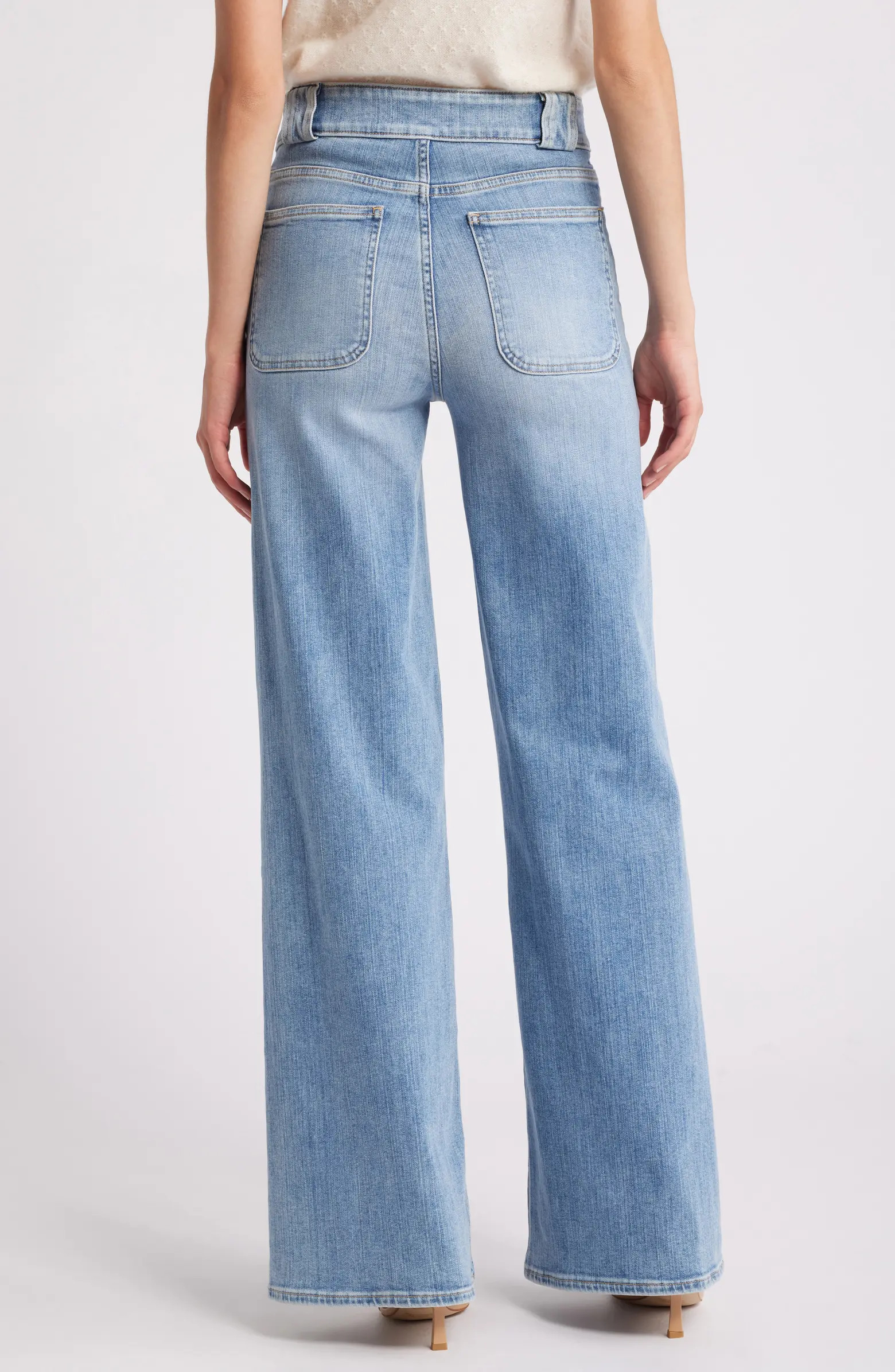 Modern Pocket Wide Leg Jeans | Nordstrom