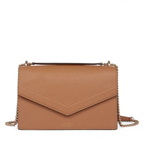 Envelope Bag with Chain in Panama | Smythson