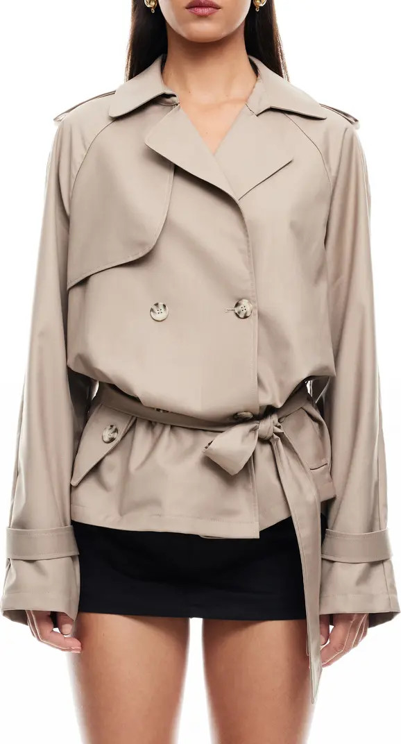 LIONESS Trencherous Crop Coat | Nordstrom | Nordstrom