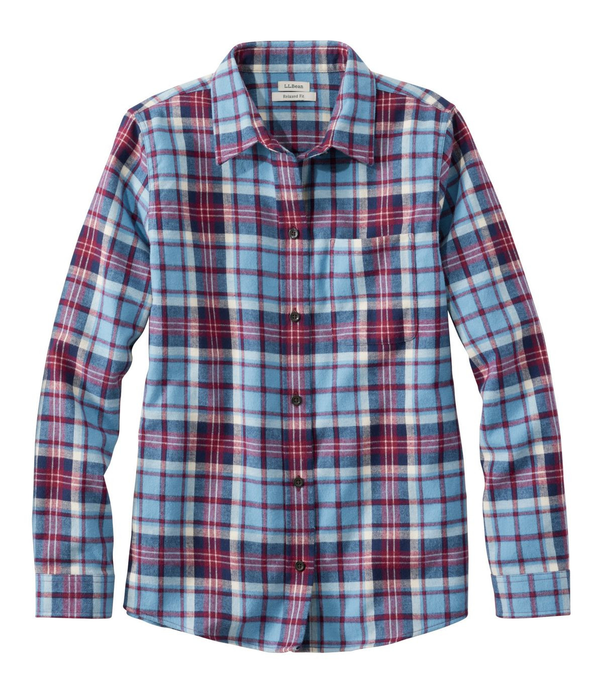 Women's Scotch Plaid Flannel Shirt, Relaxed | L.L. Bean