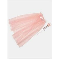 Accessorize Girls Cape And Wand Set - Pink | Very (UK)