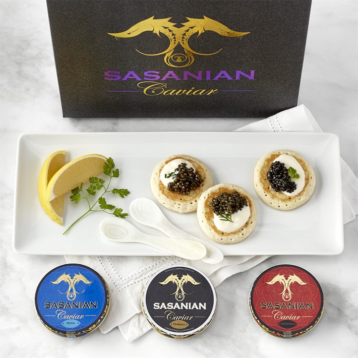 Sasanian Caviar Trio Gift Set | Williams-Sonoma