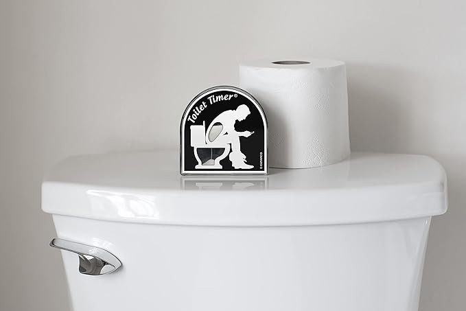 Toilet Timer by Katamco (Classic), Funny Gifts for Men, Husband, Dad, Fathers Day, Birthday Gag | Amazon (US)