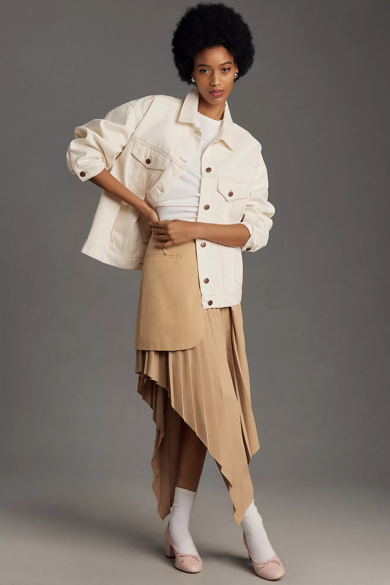 The Weston Denim Boyfriend Jacket by Pilcro | Anthropologie (US)