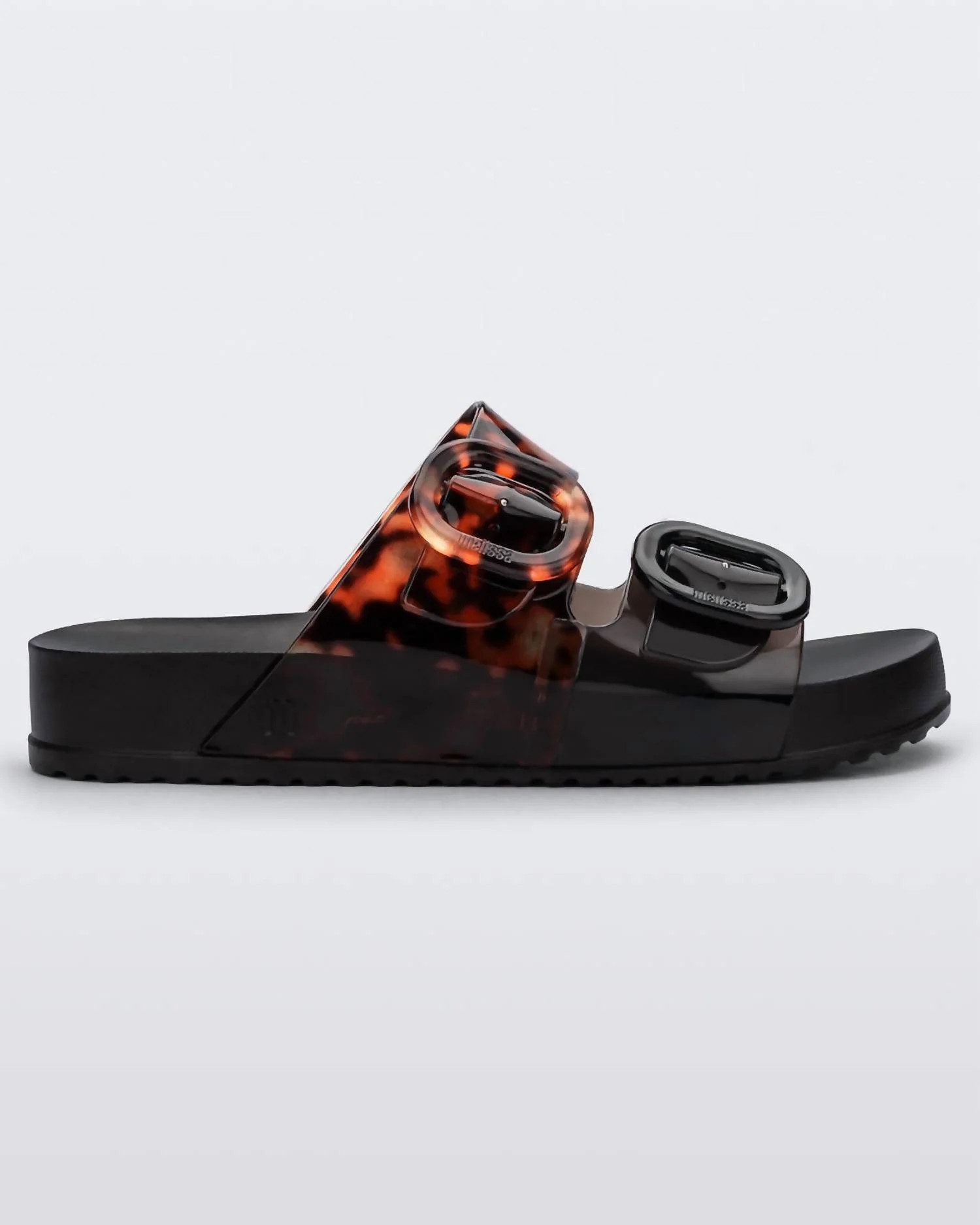 Women's Lisie Slide In Black/clear Tortoise | Shop Simon