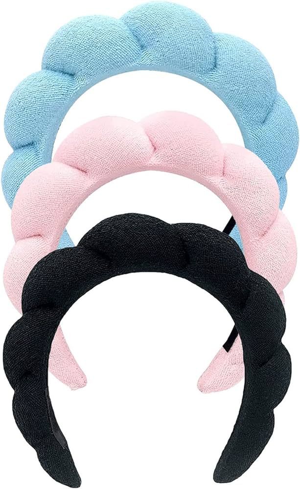 Yiwafu Spa Headband for Women, Sponge Headband for Washing Face, Makeup Headband, Skincare Headba... | Amazon (US)