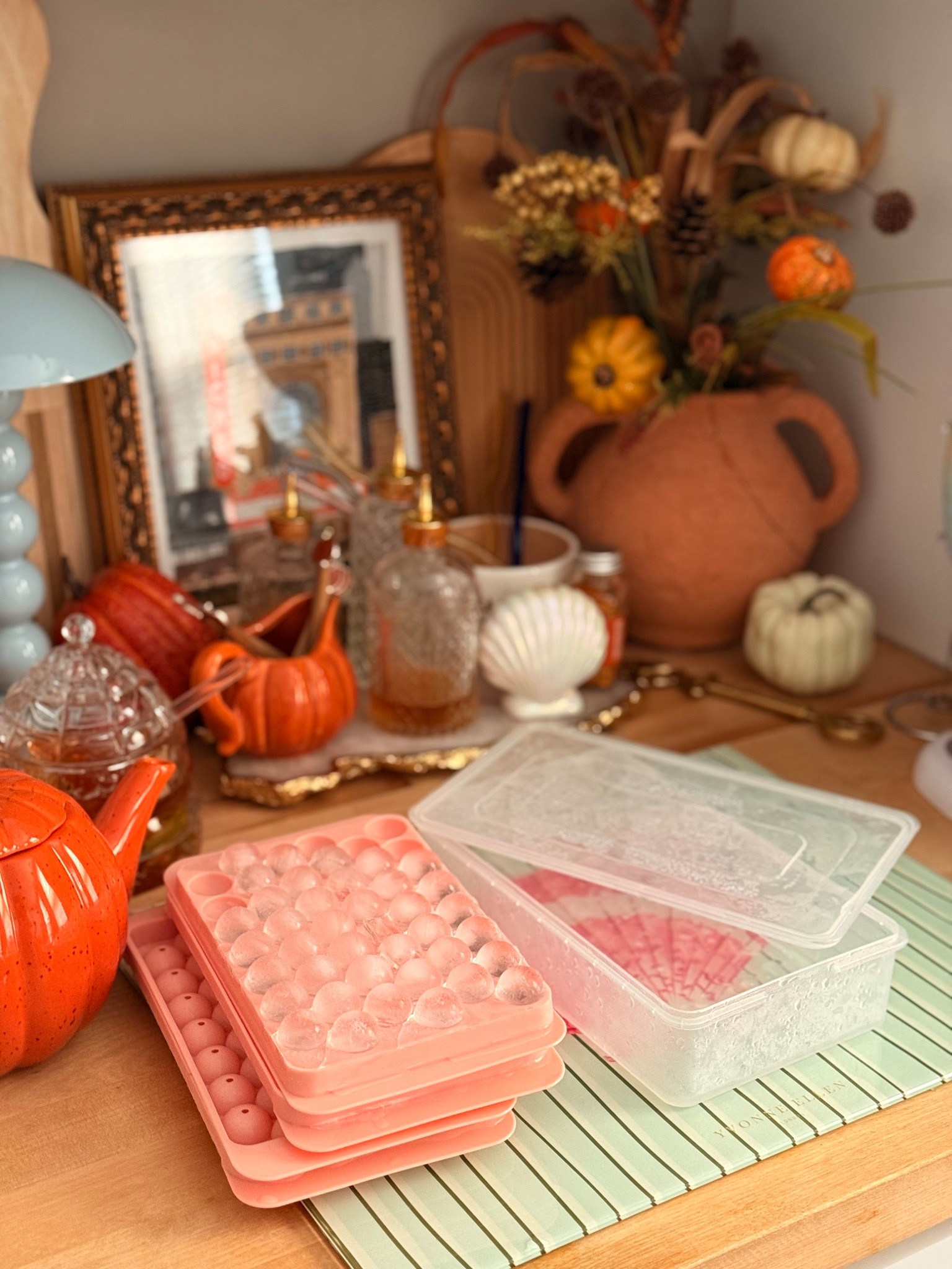 My fridge didn’t come with an ice maker but I wanted to have the ability to make ice without a huge machine. This is a 2 tray circular ice mold that I’ve been using for a month. Comes with a tray for storage!

#LTKHome #LTKParties #LTKFindsUnder50