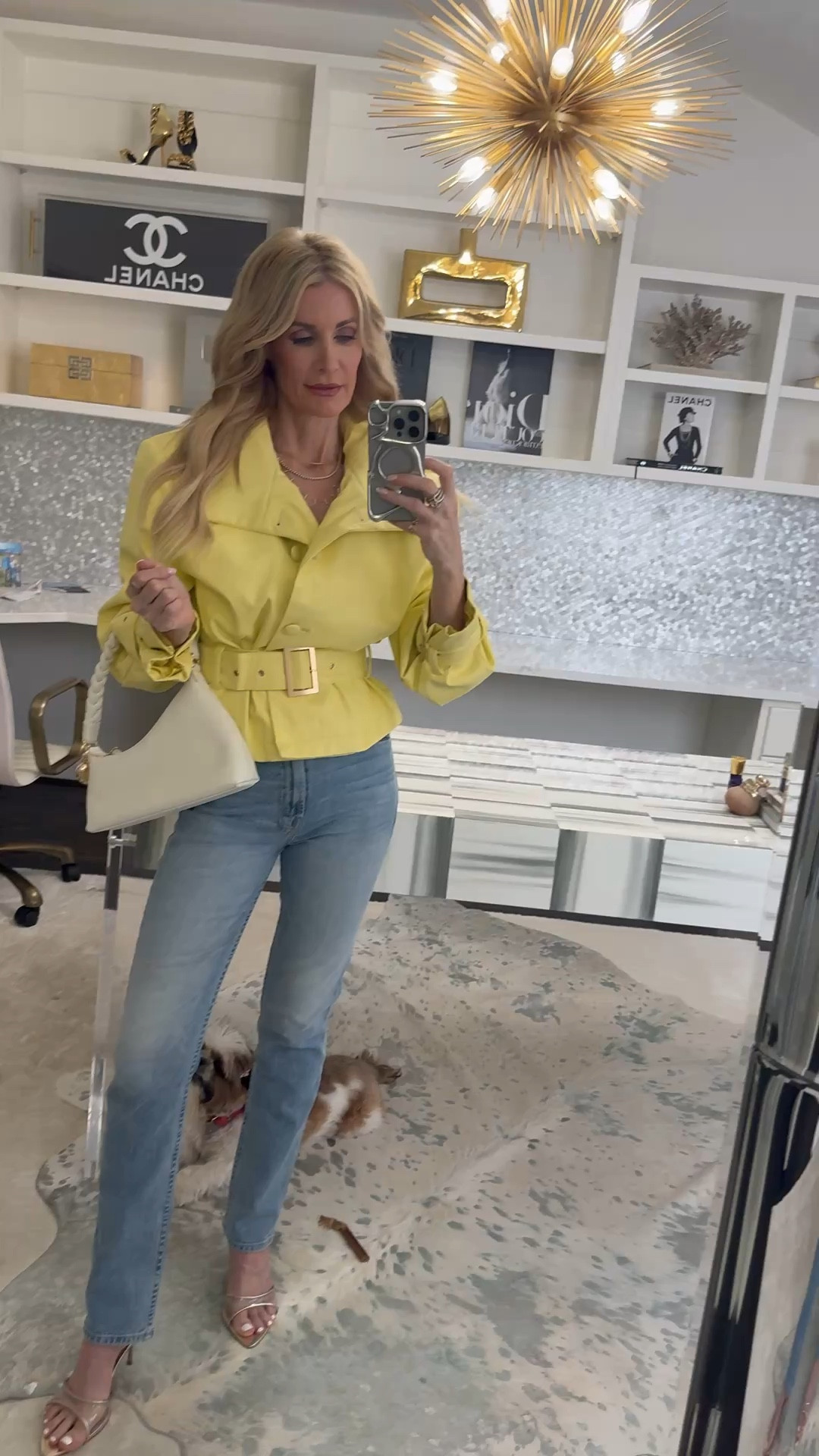 The coolest new spring jacket 💛

Obsessed with this gorgeous yellow faux leather moment—such a fun pop of color for spring! I love that you can cinch it at the waist for the most flattering fit. It’s one of those pieces that instantly elevates even the simplest outfit.

Runs true to size (wearing XS in the jacket + size 24 in denim).

Trust me, this one’s a standout ✨



#LTKootd #LTKOver40 #LTKdayinmylife