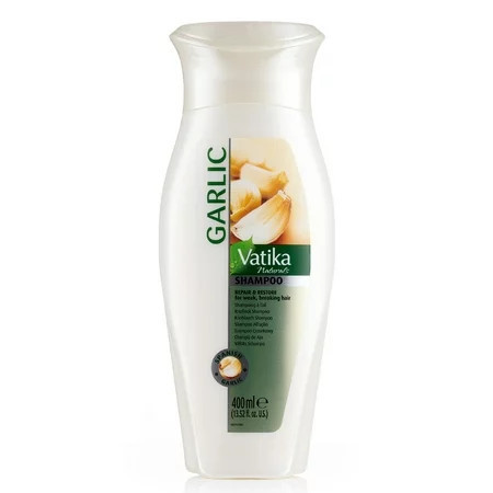 Dabur Vatika Natural Repair and Restore Garlic Shampoo 400 ml | Walmart (US)