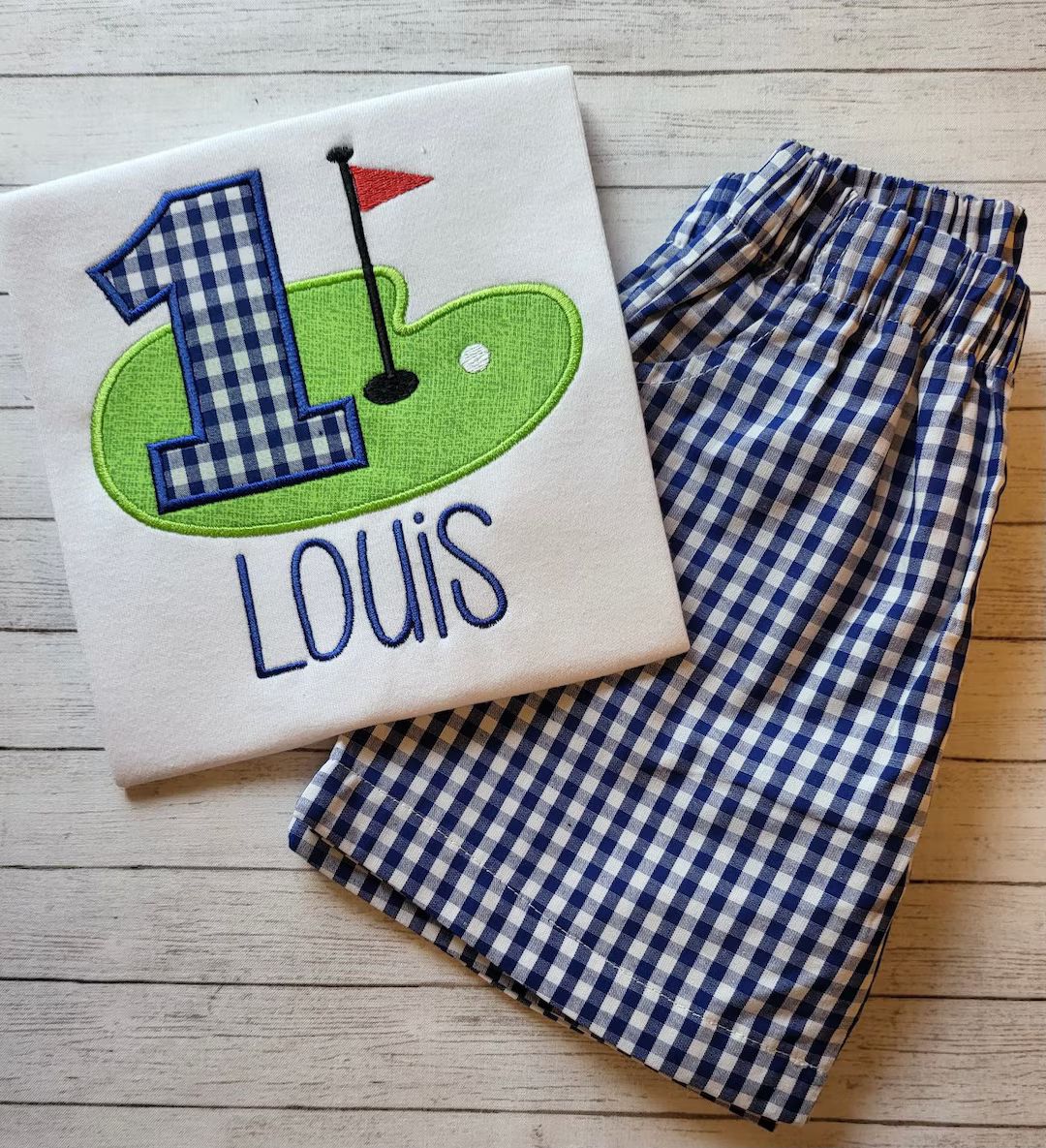 Hole in One Birthday Outfit, Hole in One Birthday Shirt, Golf Birthday Outfit, Golf Birthday Shir... | Etsy (US)