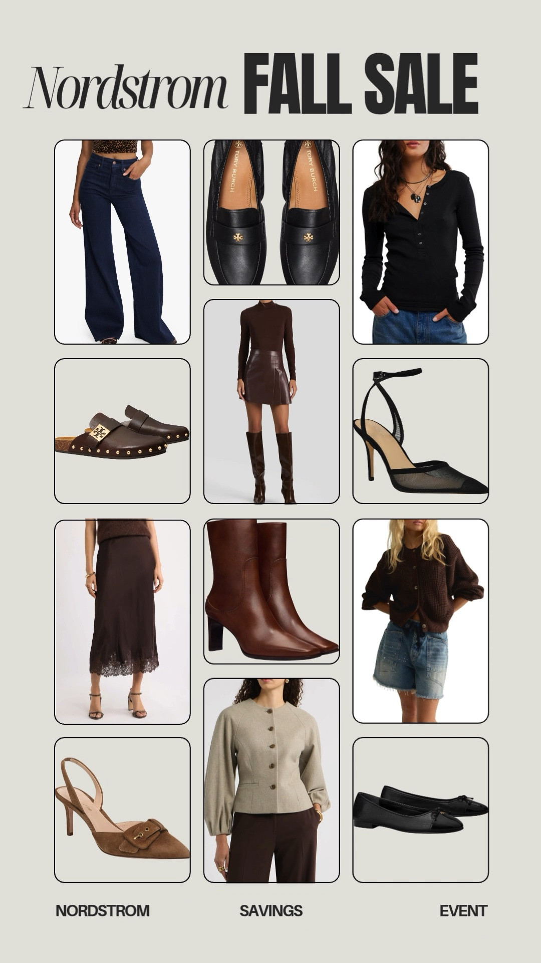 Nordstrom Fall Savings Event is LIVE and full of good Fall finds 🤩 

Fall outfit boots reformation ankle boots Tory Burch flats ballet classy black satin skirt lace palazzo pants jeans wide leg stretch cardigan chunky cozy business casual workwear

#LTKSaleAlert #LTKWorkwear