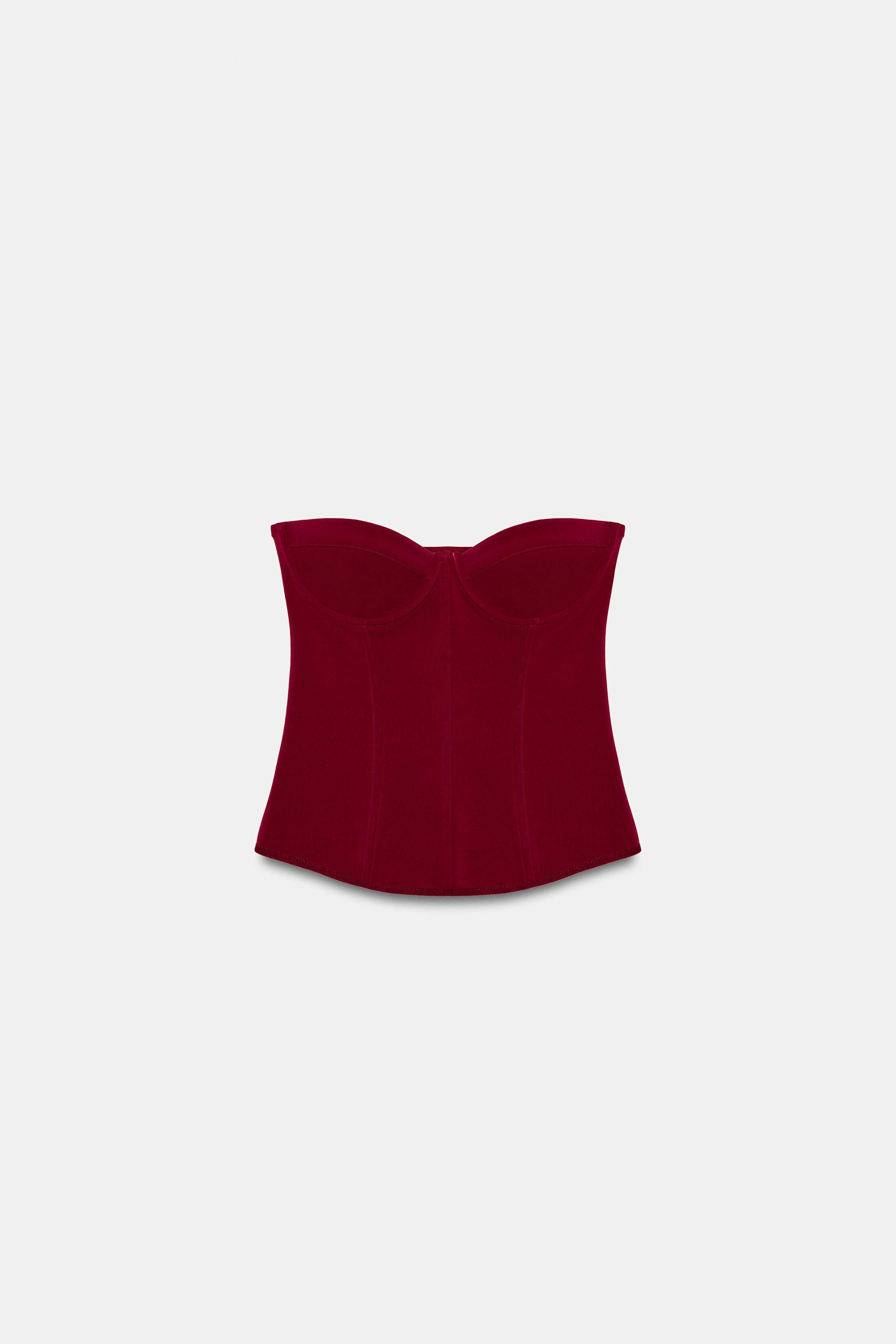 CORSETTO IN MAGLIA STRETCH | Zara IT