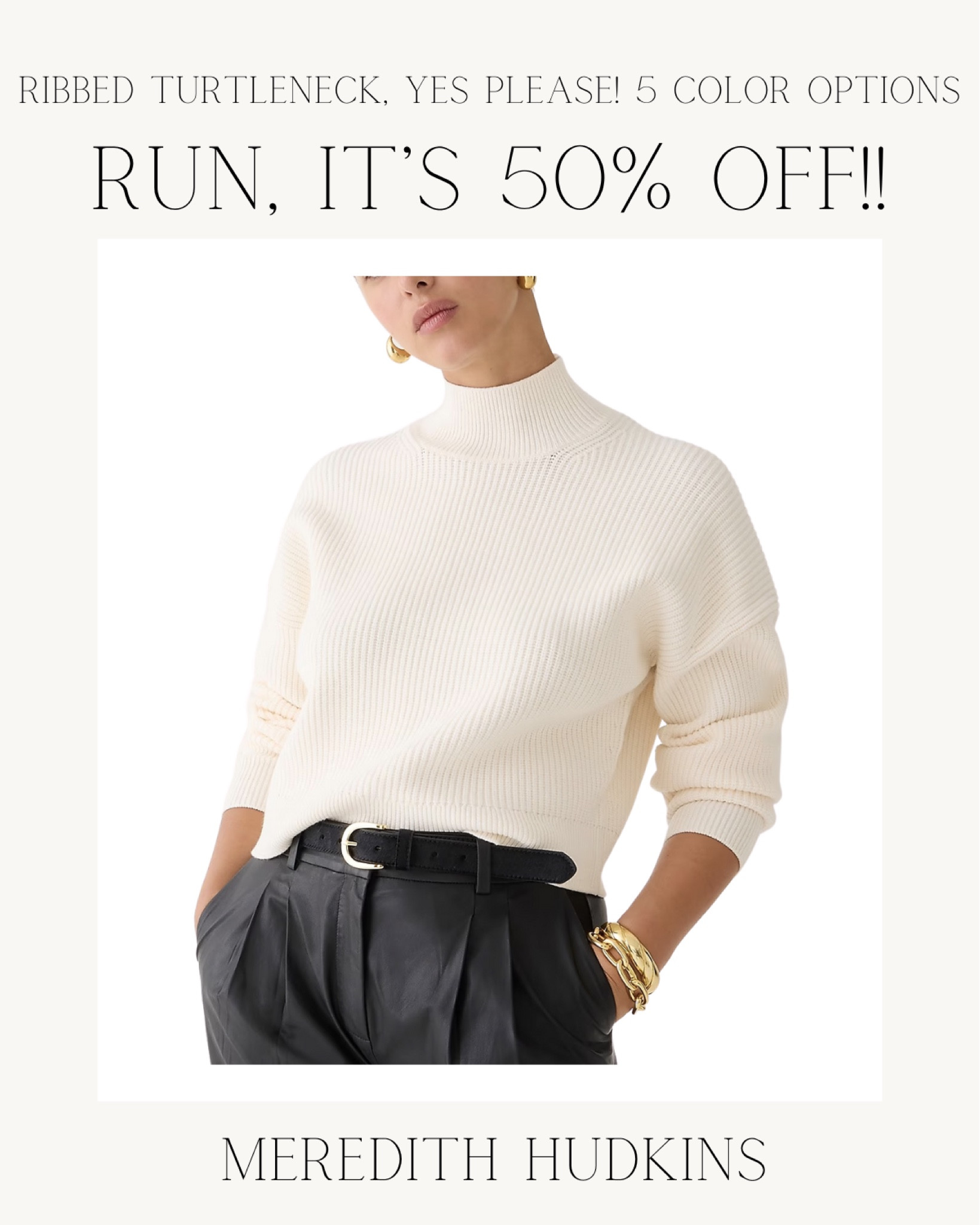 j crew factory turtleneck sweater