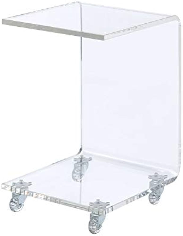 Picket House Furnishings Peek Acrylic Snack Table | Amazon (US)