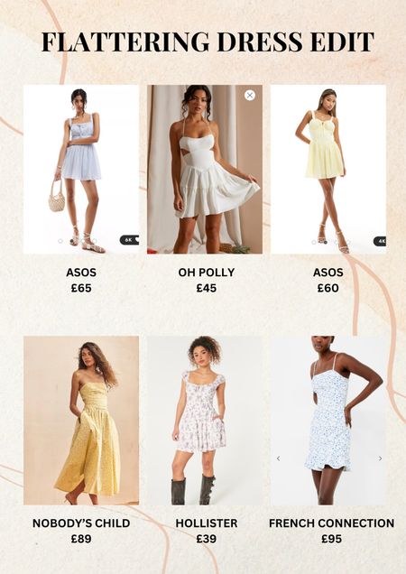 Flattering summer dress edit for midsize girls 💗 