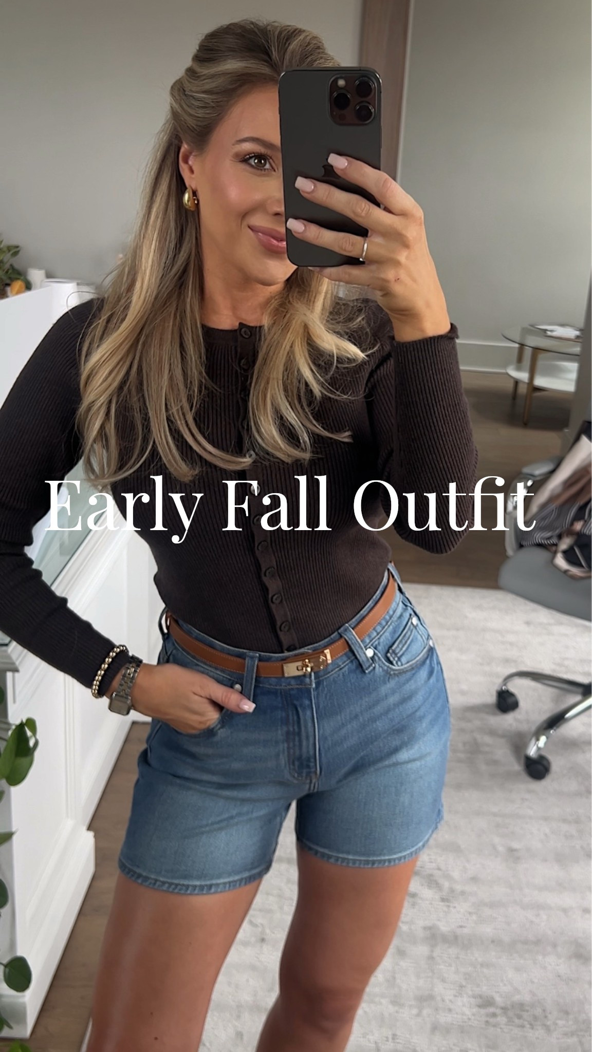 Such a pretty, timeless early fall outfit featuring a favorite cardigan of mine! This is the softest cardigan I own!!! 

Also if you’re looking for a pair of high worst denim shorts that are a perfect length to wear out, you’ll love these! 

Wearing size 25 in shorts and S in cardigan! 

@Quince

#LTKootd