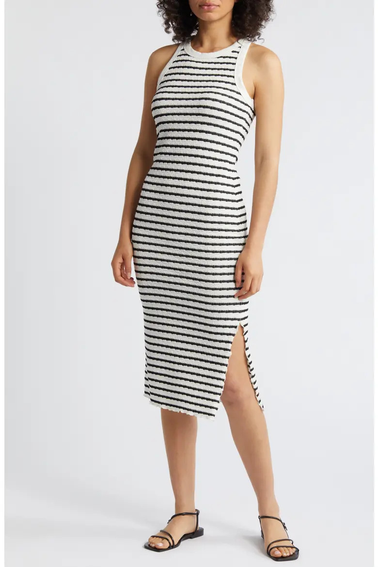 Stripe Midi Tank Dress (Women) | Nordstrom | Nordstrom