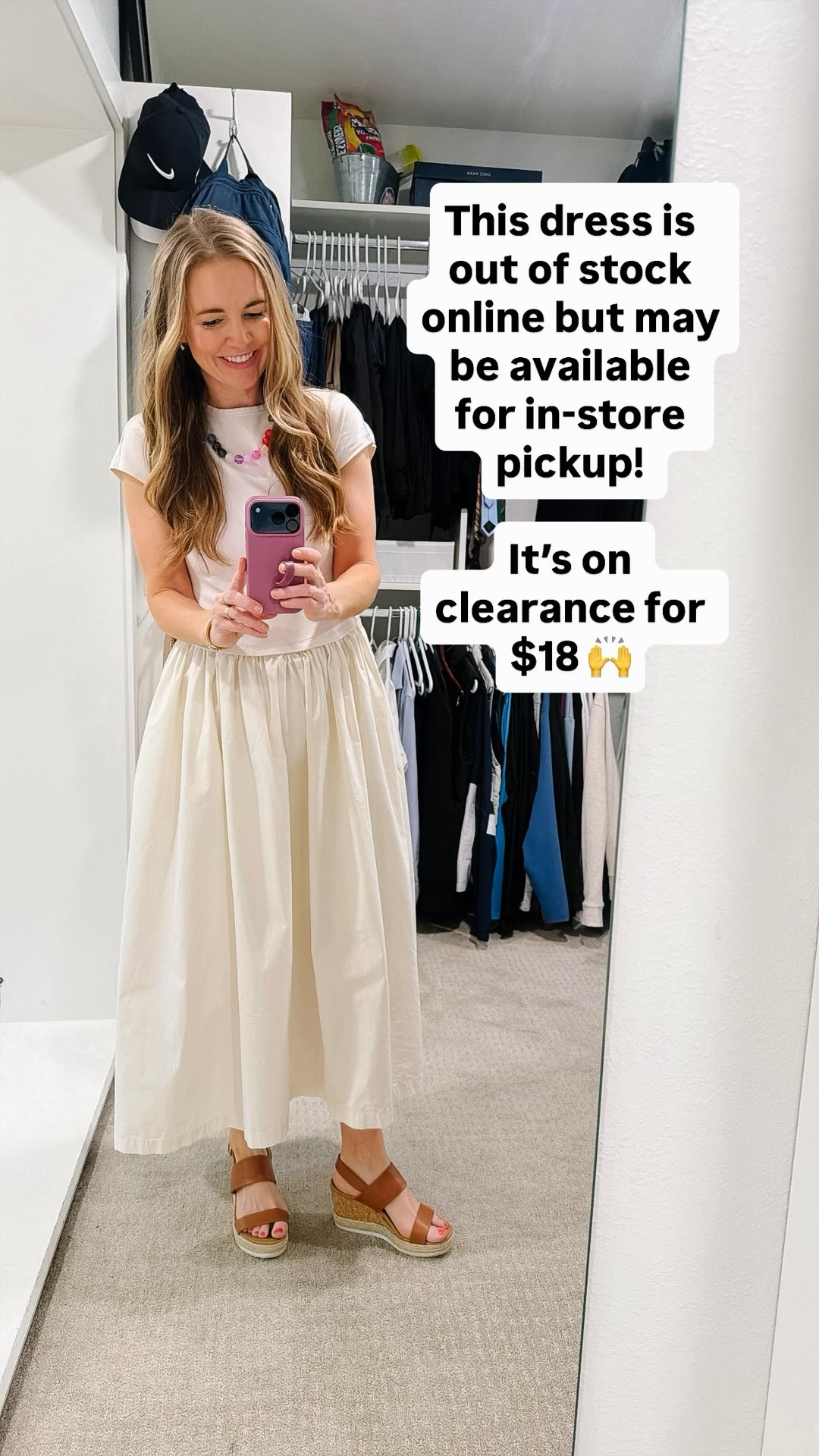 If you can find this dress, it’s so good and so affordable!