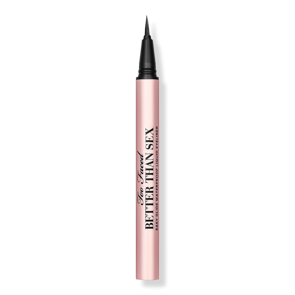 Too Faced Better Than Sex Easy Glide Waterproof Liquid Eyeliner - Intense Black | Ulta