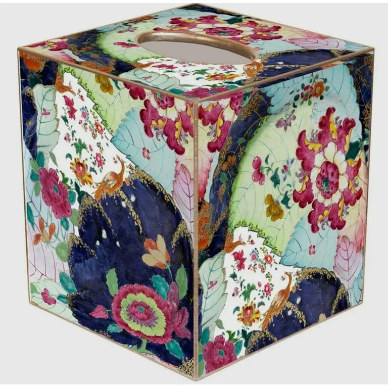 Marye-Kelley Ancient Tobacco Leaf Tissue Box Cover | Walmart (US)