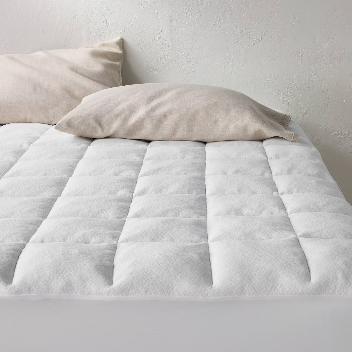 Queen Memory Foam & Down Alternative Mattress Pad - Casaluna\u2122: CertiPUR-US & OEKO-TEX Certif... | Target