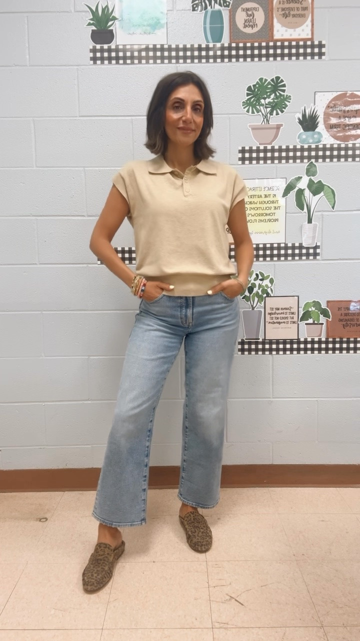 Casual Friday jeans 
Teacher outfit of the day

#LTKootd