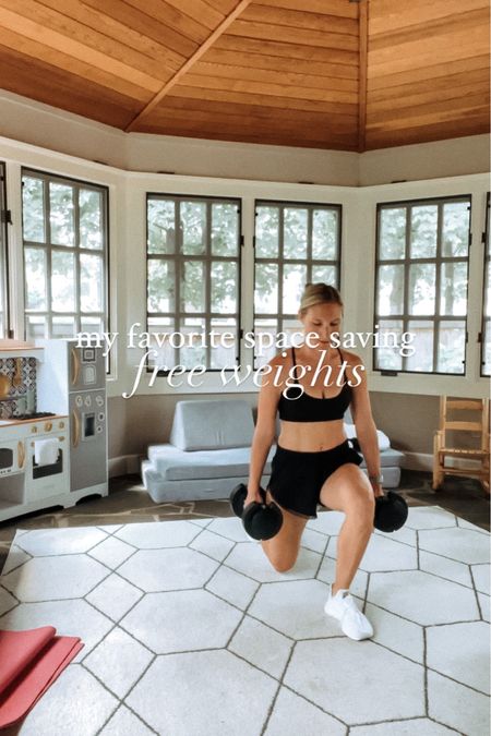 the BEST home workout free weights!

#LTKunder100 #LTKfitness