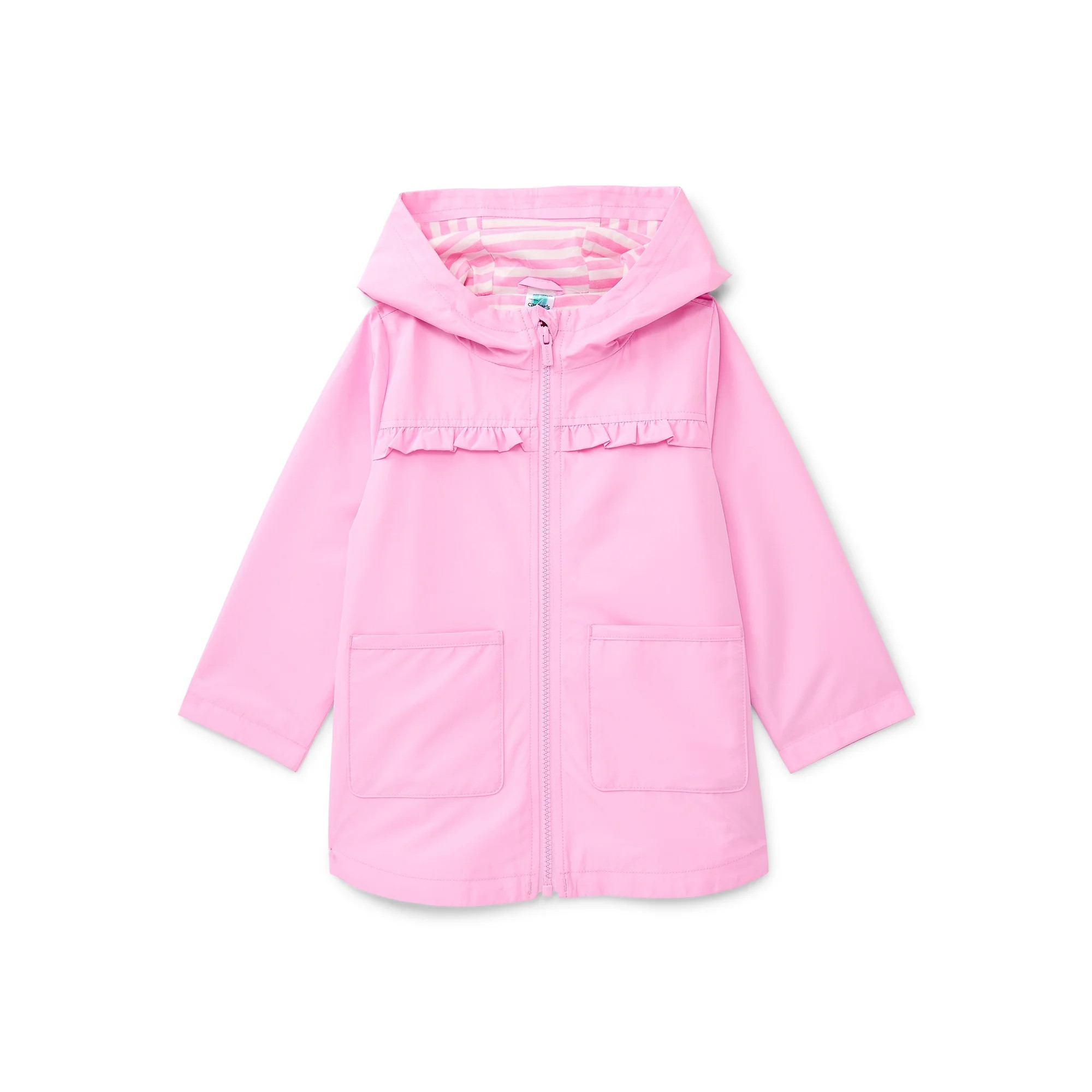 Carter's Child of Mine Toddler Girl Print Rain Jacket with Hood, Sizes 12M-5T | Walmart (US)