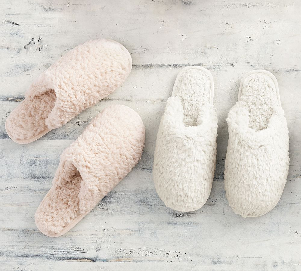 Teddy Bear Slippers | Pottery Barn (US)