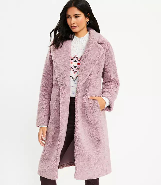Sherpa Coat | LOFT