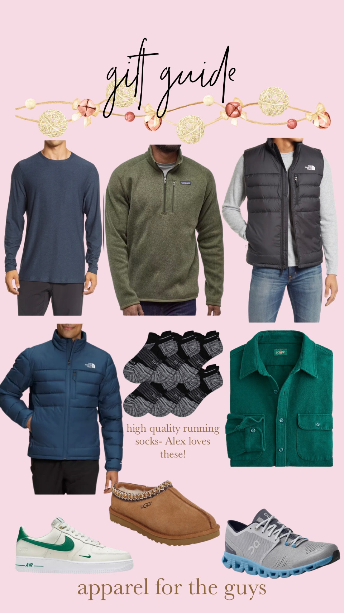 Gift guide- apparel for guys 

#LTKmens #LTKHoliday #LTKSeasonal