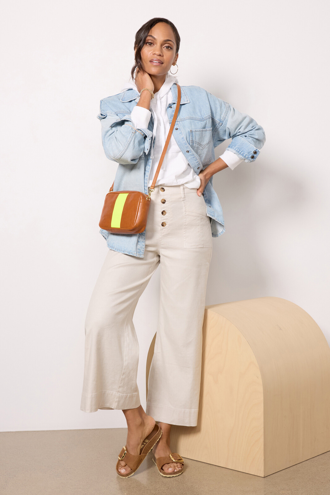 Joelle Wide Leg Pant | Evereve