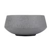Origin 21 Round 11.0-in W Small Gray Ceramic Contemporary/Modern Indoor/Outdoor Low bowl planter ... | Lowe's