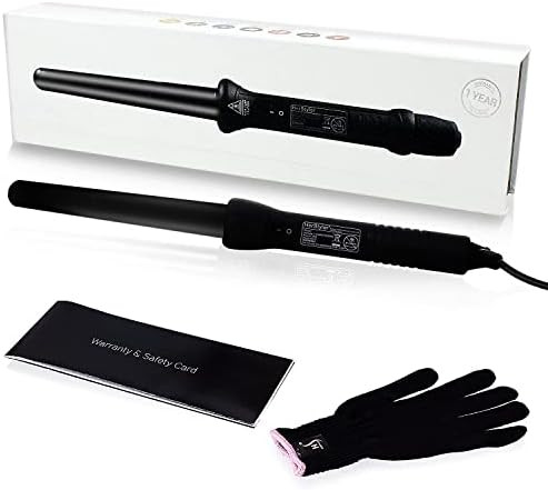 Herstyler Grande Ceramic Curling Iron - 1 inch Hair Curling Wand for Long Short Hair - One Inch D... | Amazon (US)