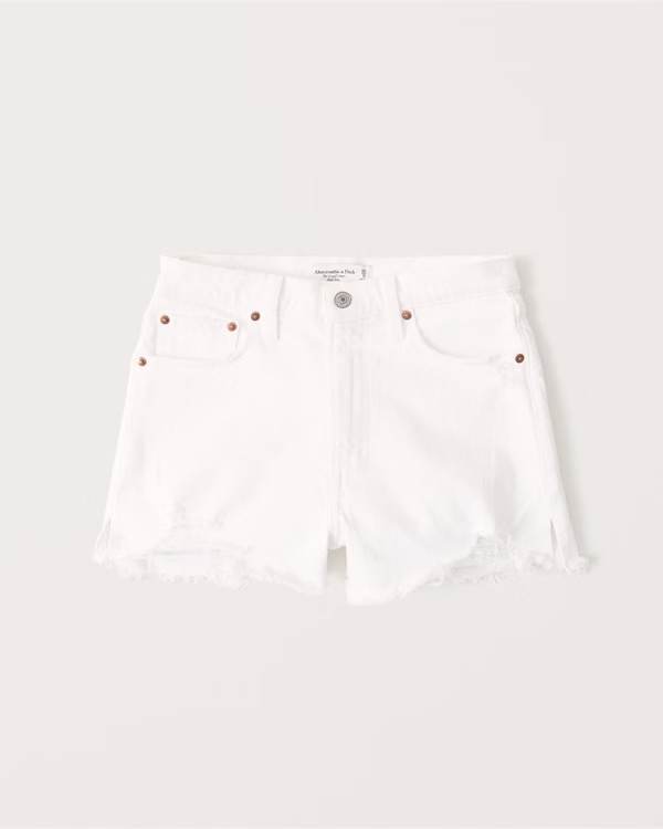 90s High Rise Cutoff Shorts | Abercrombie & Fitch (US)