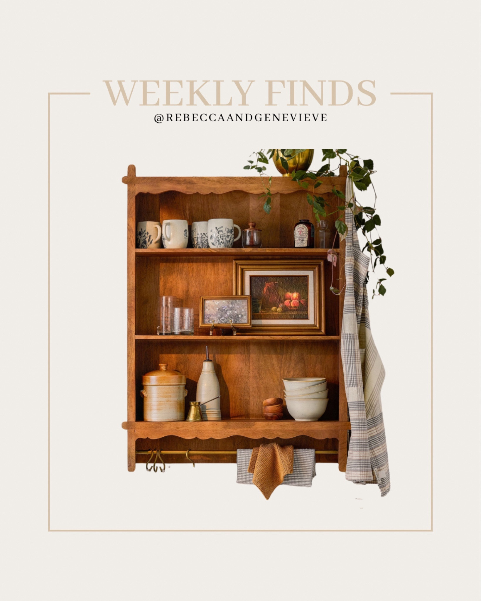 Weekly find: this beautiful solid mango wood wall shelf is just 👌🏼

#LTKhome #LTKMostLoved