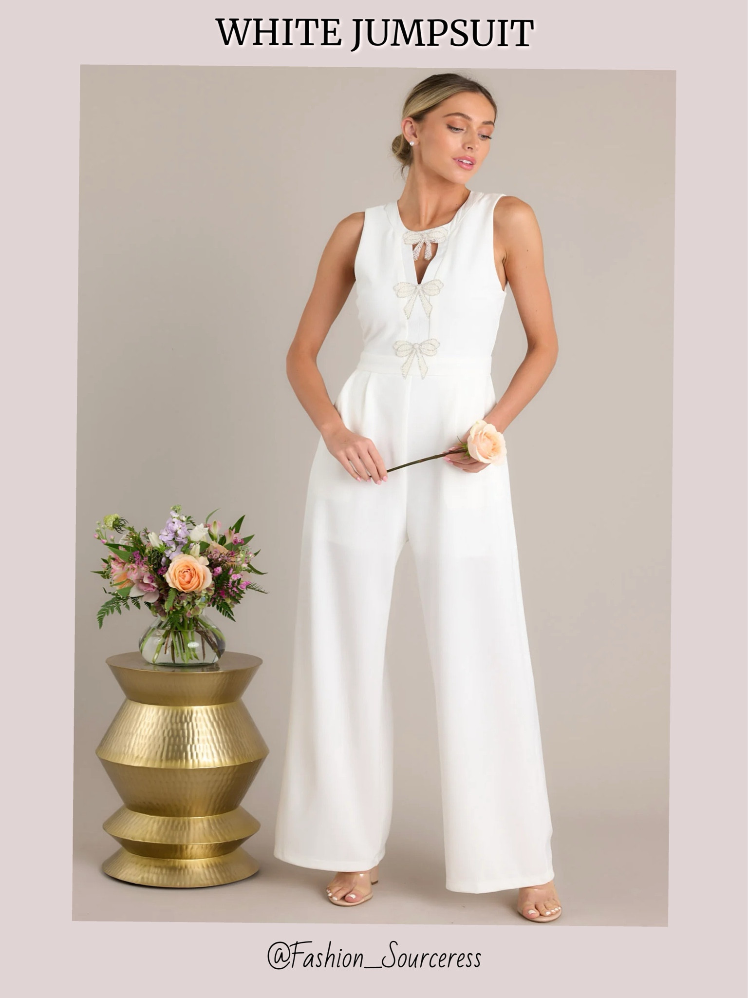 White jumpsuit

White jumpsuit, white jumpsuits, dress, wedding rehearsal, rehearsal dinner outfit for bride, white dresses, engagement party dress, engagement dinner outfit , white, sorority rush outfit, sorority recruitment, sorority initiation , sorority recruitment dress, dresses for sorority recruitment, white formal dress,  #whitedresses #weddingrehearsal #whitedress | #bridalshowerdress #bridetobe | bridal shower | white dresses | white dress | wedding rehearsal dress | sorority rush dress, white cocktail dress, engagement photo | bride to be | wedding reception dress | cotillion dress | cotillion dresses | white cocktail dress | white cocktail dresses | wedding party | wedding celebration dress for bride | wedding rehearsal dress for bride | white mini dress with big bow | bridal photos | bride to be dress | bridal lunch | bridal celebration | engagement photo | engagement dress | white dress | white lace dress | wedding dress | wedding rehearsal dress | honeymoon outfit | wedding celebration | bridal shower dress | white dress | white dresses  | honeymoon dinner dress | honeymoon white dress | wedding rehearsal dinner dress | bridal lunch dress | bride to be photos | graduation dress | white dress for graduation , Cocktail party outfit for bride , bride to be, wedding rehearsal dinner outfit, white formal jumpsuit , date night dress, wedding guest dress, wedding celebration dress, engagement dinner dress, engagement party dress, white dress, bachelorette dress, sorority formal dress, formal bridal outfit #LTKWedding #LTKParties #LTKStyleTip 

#LTKStyleTip #LTKSeasonal #LTKFindsUnder100