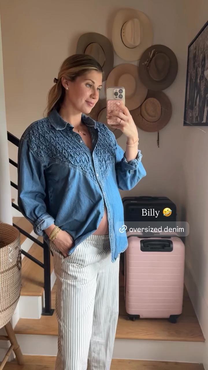 loving this denim💙

#LTKBump #LTKSeasonal #LTKootd