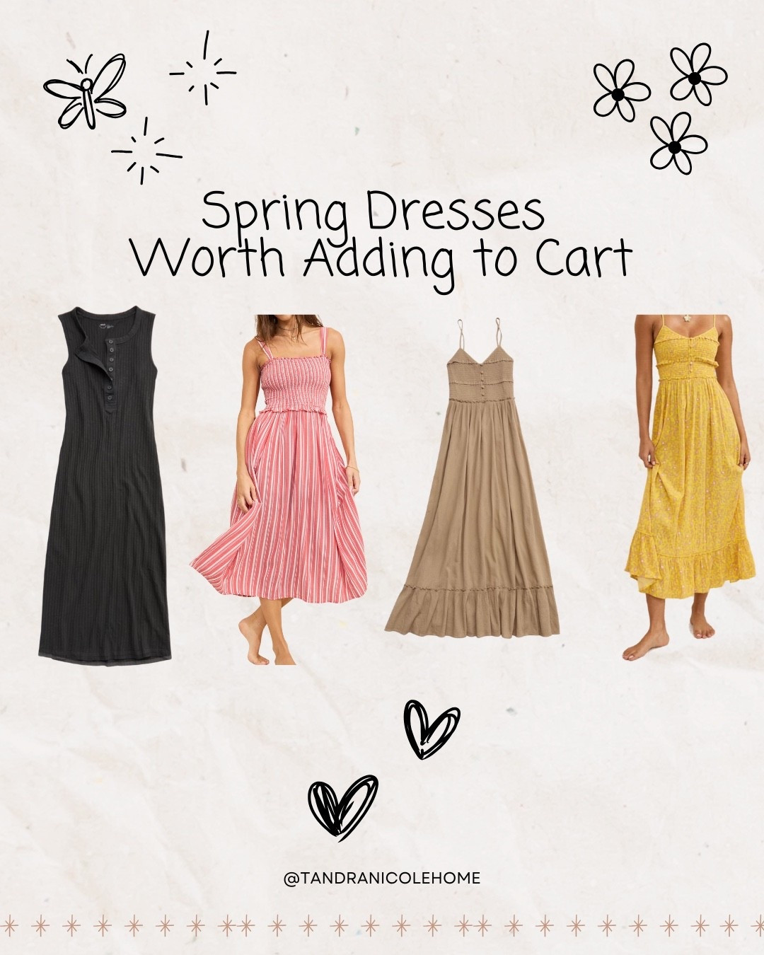 Spring dresses that make getting dressed feel easy 🤍🌸

These are the kind of pieces you can throw on and instantly feel a little more put together—whether it’s school drop off, errands, or slow mornings at home.

I’ve been loving simple, comfortable dresses like these lately… the kind you’ll actually reach for again and again.

Linked a few of my favorite American Eagle finds that are perfect for everyday spring wear ✨

#LTKFestival #LTKmomlife #LTKPetite