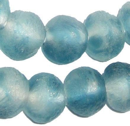 African Recycled Glass Beads - Full Strand Eco-Friendly Fair Trade Sea Glass Beads from Ghana Han... | Amazon (US)