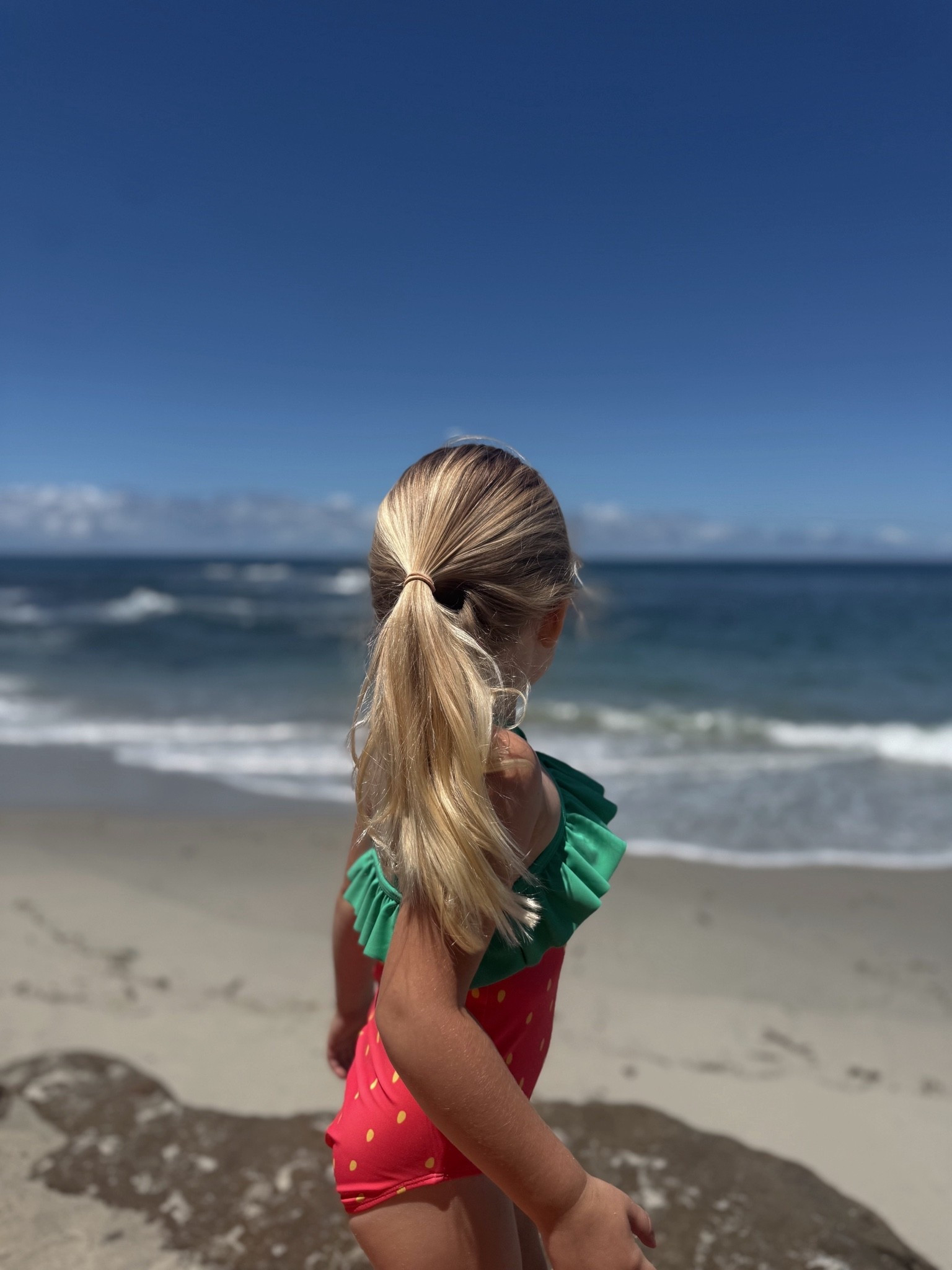 Harper’s swimsuit is soooo cute and on sale for under $10 right now! 🍓