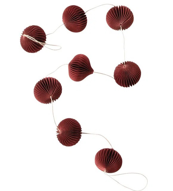 Honeycomb 6' Ornament Ball Novelty Garland | Wayfair North America