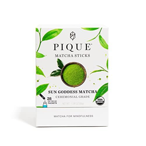 Pique Organic Sun Goddess Matcha - Ceremonial Grade Matcha Green Tea Powder, Supports Radiant Ski... | Amazon (US)