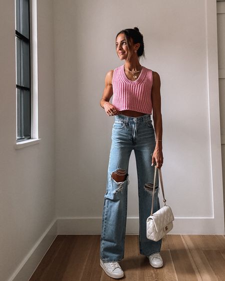 new favorite under $100 jeans! wearing size 24