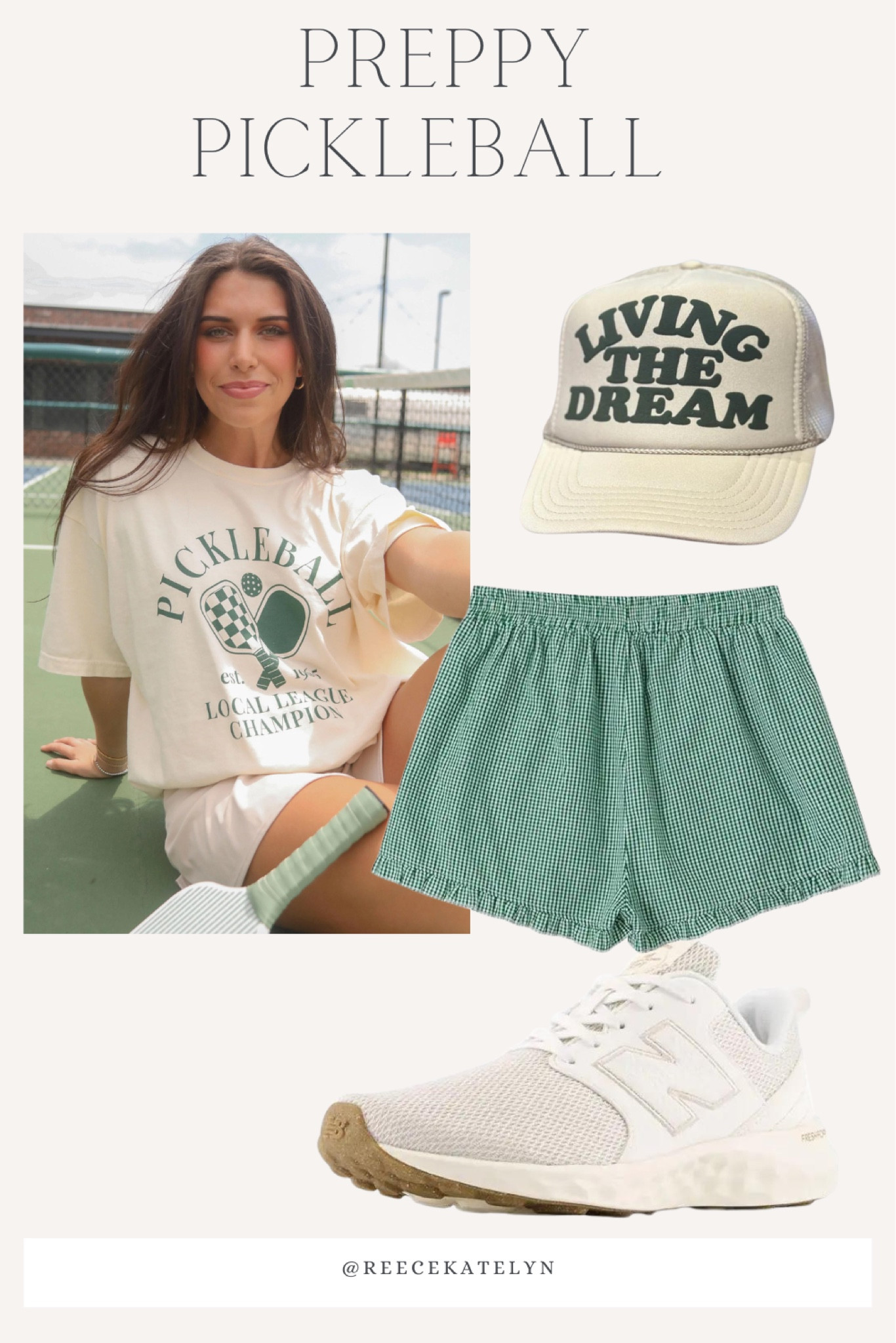 Preppy pickleball outfit 

Shirt:  shopriffraff