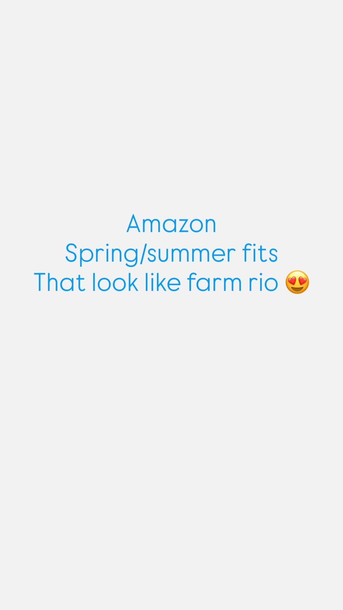 Amazon but looks like Farm Rio ☺️#amazon #springfashion #summerstyle 

#LTKSeasonal #LTKgrwm #LTKootd